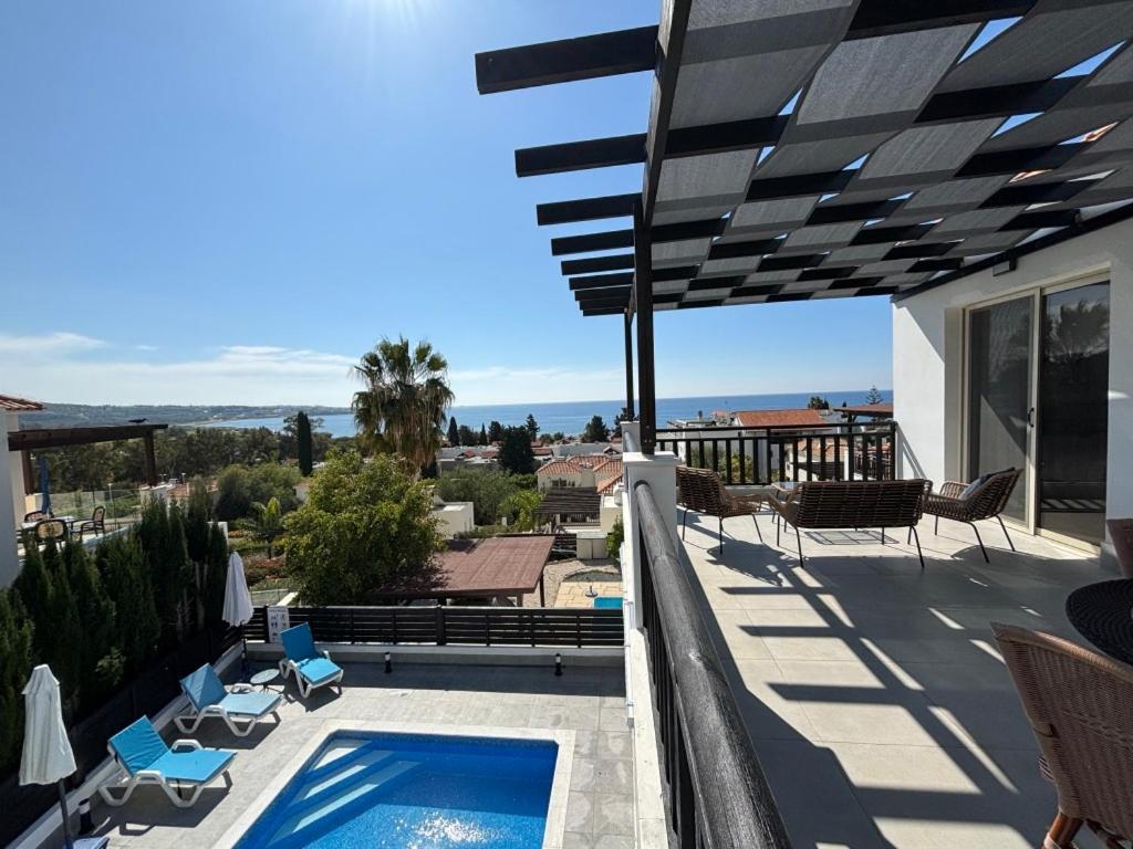Villa Marina Sea-View Private Pool Peyia Exterior foto